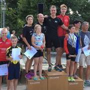 Sieg beim Familientriathlon