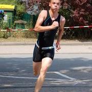 Carlo Kleine beim Lehrter Triathlon