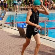 Joel beim Lehrter Triathlon